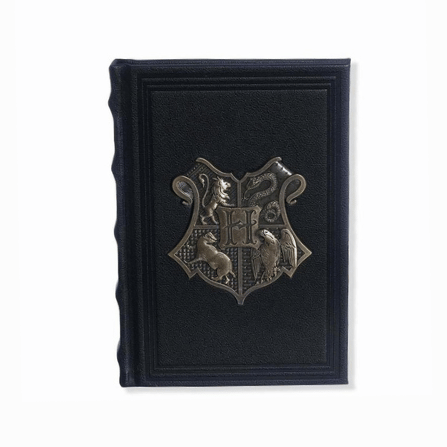 Caderno Harry Potter Hogwarts Brasão Metal 96 Folhas Pautadas Zonacriativa - Imagem 2
