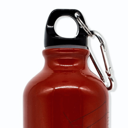Garrafa Alumínio Homem-Aranha Spider-Man Marvel 500ml com Mosquetão Zonacriativa - Imagem 3