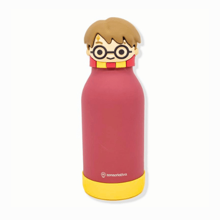 Garrafa Térmica Funny Harry Potter 500ml com Canudo Zonacriativa