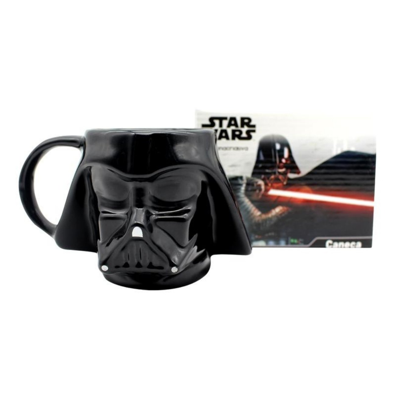 Caneca 3D Darth Vader Star Wars 500ml Zonacriativa - Imagem 6