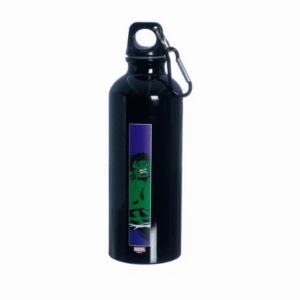 Garrafa Alumínio Hulk Marvel 500ml com Mosquetão Zonacriativa