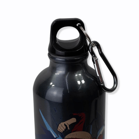 Garrafa Alumínio Luffy One Piece 500ml com Mosquetão Zonacriativa - Imagem 3