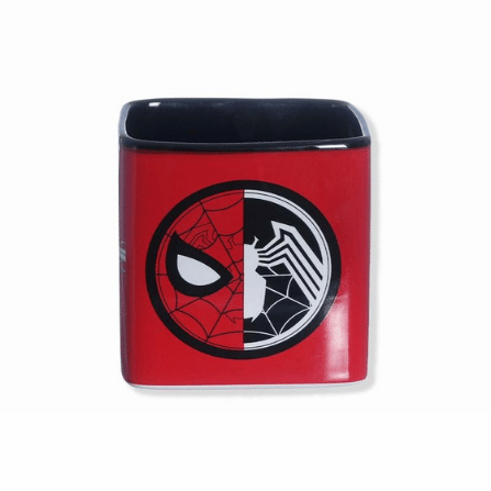 Caneca Cubo Homem-Aranha Spider-Man Marvel 300ml Zonacriativa - Imagem 3