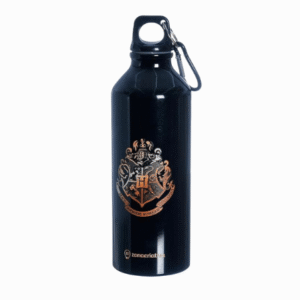 Garrafa Alumínio Hogwarts Harry Potter 500ml com Mosquetão Zonacriativa