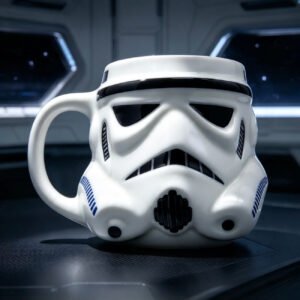 Caneca 3D Stormtrooper Star Wars 500ml Porcelana Zonacriativa
