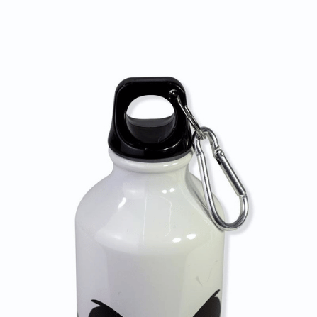 Garrafa Alumínio Jack Skellington 500ml com Mosquetão Zonacriativa - Imagem 3
