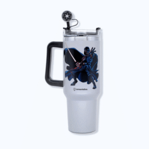 Copo Térmico Tumbler Star Wars Darth Vader 1,15L com Canudo Zonacriativa