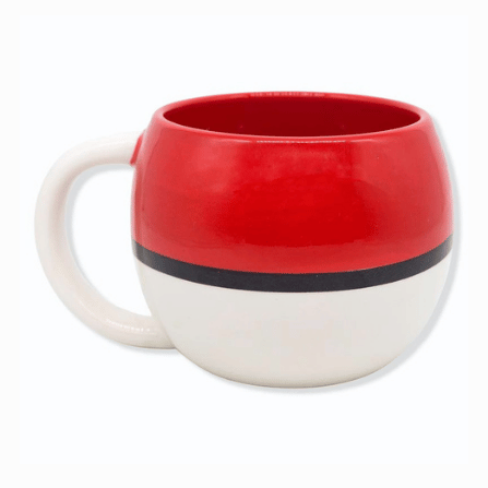 Caneca 3D Pokébola Pokémon 450ml Cerâmica Zonacriativa - Imagem 2